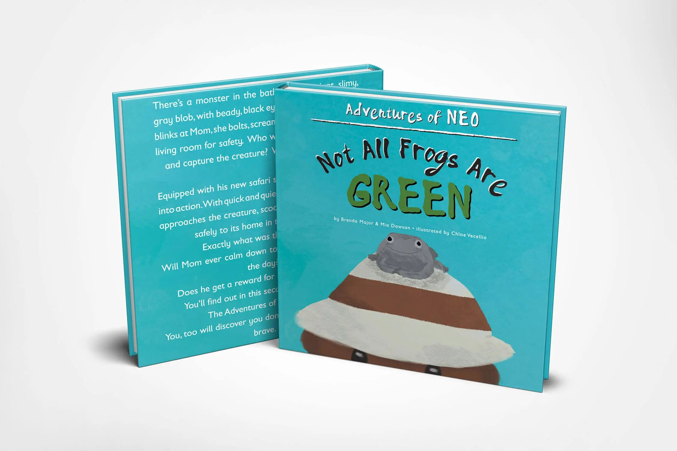 adventures of neo not all frogs are green book