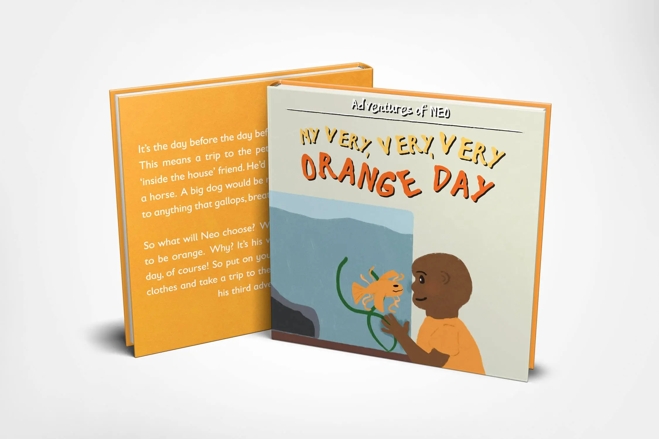 adventures of neo my very very very orange day book